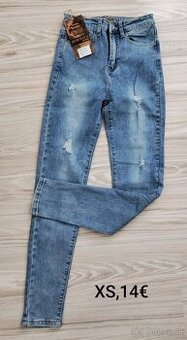 Dámske nohavice, legíny, rifle