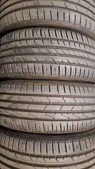 Predám 4ks jazdené letné 195/50r15-82H Hankook 2+2 modely