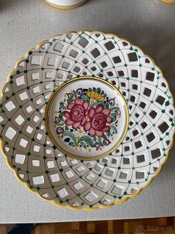 Modranske ozdobné taniere