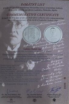 Pamätný list Ladislav Nádaši-Jégé