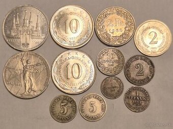 Mix mincí - Rusko, Nemecko, Juhoslávia