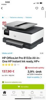 Hp tlačiareň