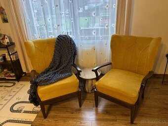 Štýlové retro kreslá