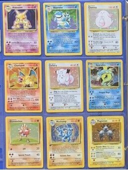 Pokemon Base set 1995 -1998 karty