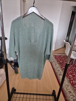 Mentolovy svetrík Chantall veľkosť UNI