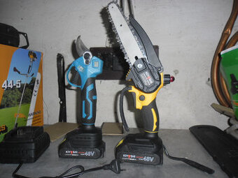 AKU vivetvovacia pílka+AKU nožnice v kufríku