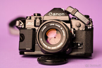 Canon A1. FD 1:1.8/50mm