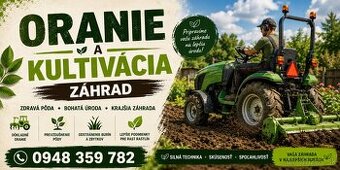 Malotraktor s obsluhou