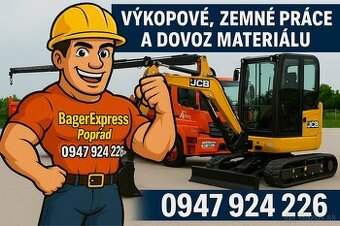 MINIBAGER - zemné a výkopové práce