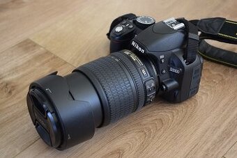 Nikon D3100 + VR objektiv 18-105 AF-S - len 6 000 snimkov
