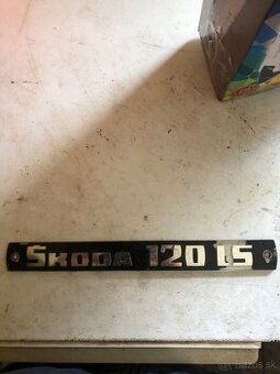 Predám nápis škoda 120GLS