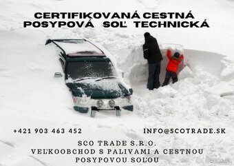 Cestná posypová soľ - predsezónne záobovanie