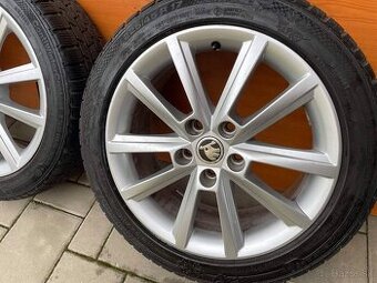 TERON orig Alu disky 225 45 R17 5x112 Skoda Superb octavia