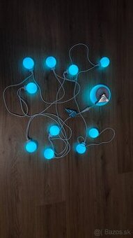 Led farebné gule