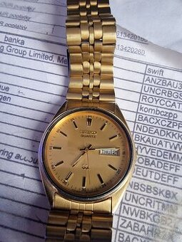 Hodinky seiko sq