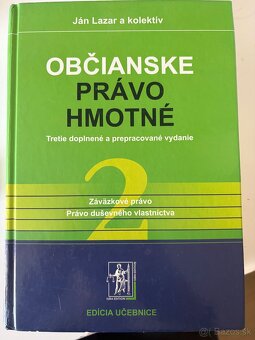 Občianske právo hmotné 1 + 2, Ján Lazar a kolektív