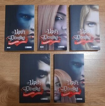 Predám 5 kníh Upírske denníky alebo Upíří denníky v češtine
