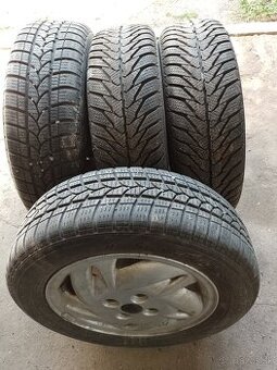 Predám hliníkové disky s pneu