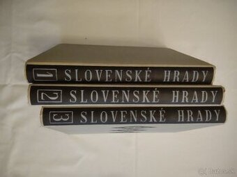 Slovensķé hrady a zámky 3 časti, vydané v 1938