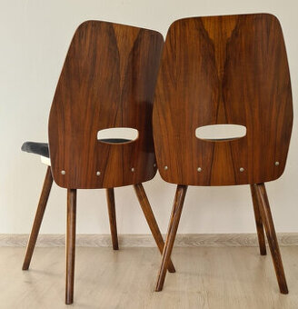 František Jirák retro stoličky "lízatká"