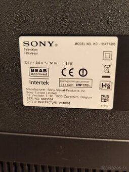 Predám TV SONY na nahradne diely