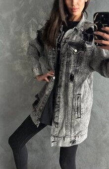 Denim oversize denim bunda