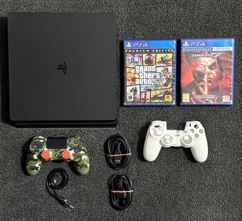 ☆ PS4 PlayStation 4 Slim 500GB + Darček ochranný obal