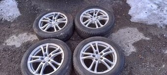 Alu disky 5x114.3 r17 Pneumatiky 225/55 R17