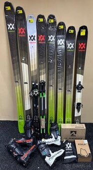 Nový skialpový komplet Völkl + Fischer