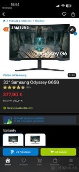 samsung odyssey g56b 32"