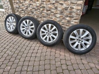 Elektróny VW 5x112 R17 + letné pneu.