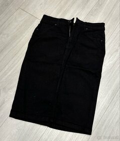 Dámska džínsová sukňa 38