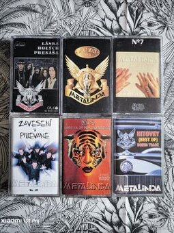MC kazety originalky Metalinda