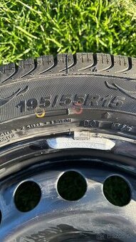 Zimné pneumatiky Aplus (A502) 195/55 R15 + plechové disky