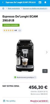 Kávovar De Longhi ECAM 290.61.B