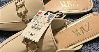 Zara mules koža