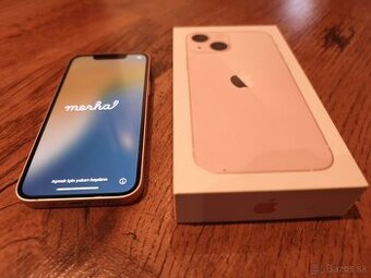 Predám iPhone 13 mini 128GB Ružový