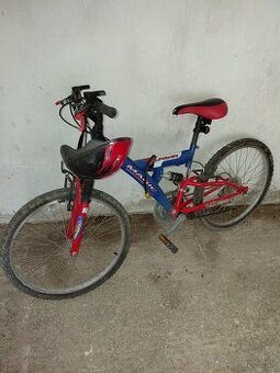 Detský horský bicykel plus trojkolka