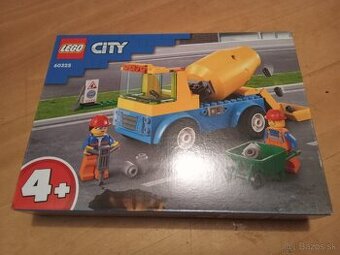 Lego 60325 nakladiak s miesackou na cement