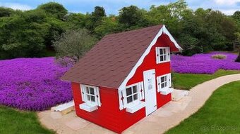 Drevený detský domček TOM – bezpečný, pevný, skvelý pre deti