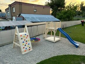 Detské ihrisko so šmykľavkou s montážou a s dovozom