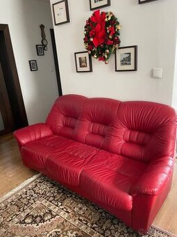 kožená sedacia súprava