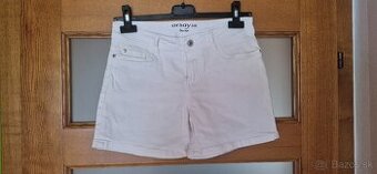 biele riflové kraťasy 34/36