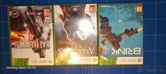 Predám hry na Xbox 360