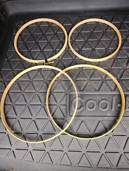 KRUHA NA VYSIVANIE RETRO LAMPA NA STENU,