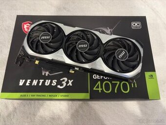 MSI GeForce RTX 4070 Ti Ventus 3X OC