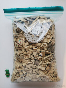 LEGO kopy, farby na kilá piesková, zelená, hnedá, tmavošedá