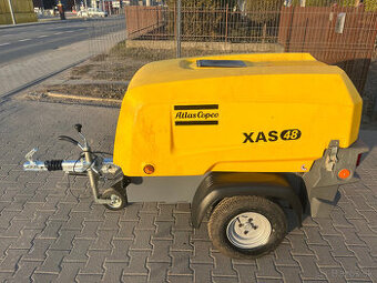 Kompresor skrutkový prenosný Atlas Copco XAS 48, 2.5 m3/min