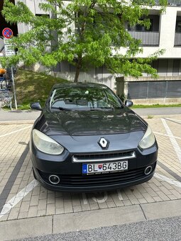 Renault Fluence 1.6 81 kW, r. v. 2011.