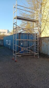 Pojazdné lešenie Eurotower úzka veža 5,73m
